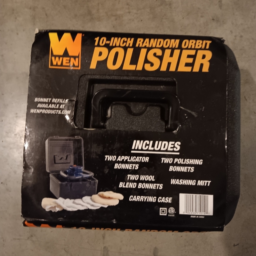 10 INCH RANDIM ORBIT POLISHER..